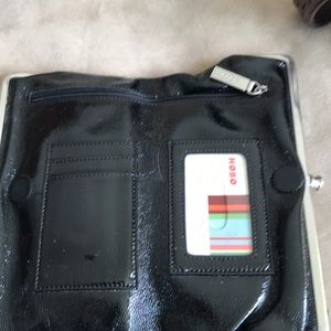 Black hobo wallet